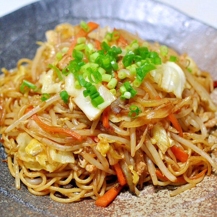 食研カレーで作る★カレー焼きそば